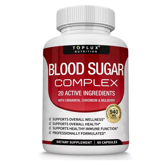 Natural Blood Sugar Support – 60 Capsules